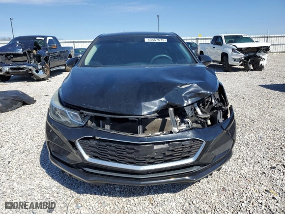 2017 Chevrolet Cruze LT with VIN 1G1BE5SMXH7280450, listed as a Copart auction lot 49457675 with 83,865 mi miles and Salvage Title. Bid and sale history available at carsss.com. Image 5.