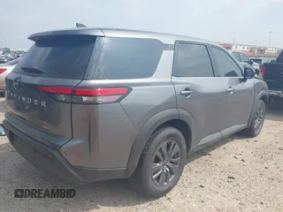 2023 Nissan Pathfinder S with VIN 5N1DR3AC0PC205758, listed as a IAAI auction lot 41796997 with 37,062 mi miles and . Bid and sale history available at DreamBid. Image 4.