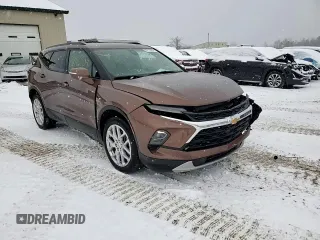 2023 Chevrolet Blazer LT с VIN 3GNKBJRSXPS105071, выставлен на аукционе Copart как лот 82116204 с пробегом 38 093 миль миль и Чистый • Clean title. История ставок и продаж доступна на DreamBid. Изображение 11.