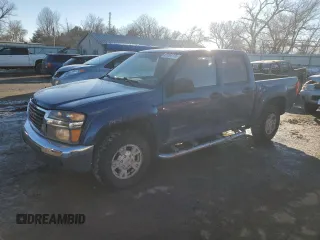 2005 GMC Canyon 1SF SLE Z71 with VIN 1GTDT136558206065, listed as a Copart auction lot 89204775 with 221,035 mi miles and Salvage Title. Bid and sale history available at carsss.com. Image 1.