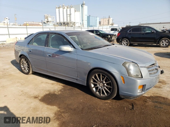 2007 Cadillac CTS with VIN 1G6DP577070108967, listed as a Copart auction lot 70759764 with 179,328 mi miles and Salvage Title. Bid and sale history available at carsss.com. Image 4.