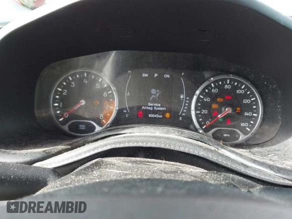 2017 Jeep Renegade Sport with VIN ZACCJBAB6HPG14546, listed as a IAAI auction lot 41488025 with 93,043 mi miles and . Bid and sale history available at carsss.com. Image 7.