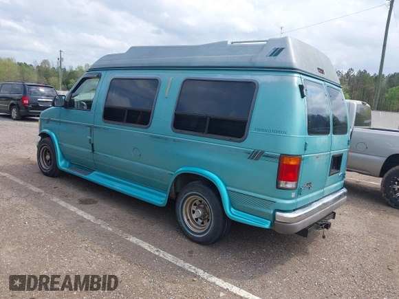 1994 Ford Econoline Cargo with VIN 1FDEE14H3RHA88596, listed as a IAAI auction lot 41948461 with 188,321 mi miles and . Bid and sale history available at DreamBid. Image 3.