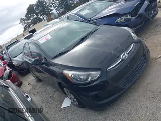 2017 Hyundai Accent SE with VIN KMHCT4AE0HU357796, listed as a IAAI auction lot 38133047 with 111,629 mi miles. Bid and sale history available at carsss.com. Image 1.