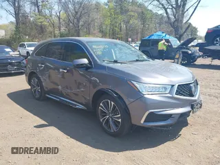 2020 Acura MDX Technology z VIN 5J8YD4H58LL039180, wystawiony jako IAAI lot #42108175 z przebiegiem 50 431 mil mil oraz . Historia ofert i sprzedaży dostępna na DreamBid. Obrazek 1.