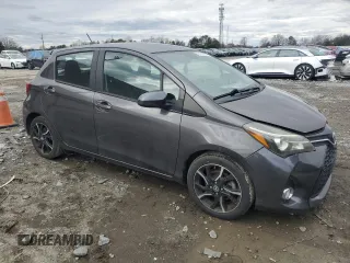 2016 Toyota Yaris L with VIN VNKKTUD30GA060285, listed as a Copart auction lot 48102435 with 122,339 mi miles and Salvage Title. Bid and sale history available at DreamBid. Image 4.