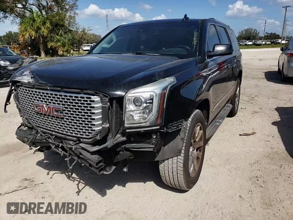 2016 GMC Yukon Denali with VIN 1GKS1CKJ9GR338522, listed as a Copart auction lot 76981904 with Not Provided miles and Non Repairable. Bid and sale history available at carsss.com. Image 11.