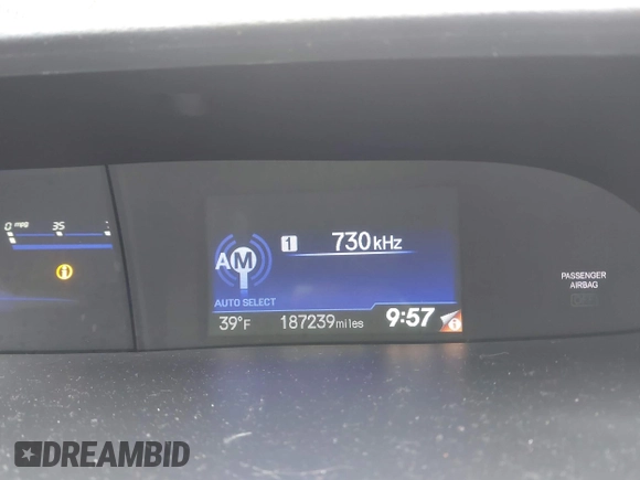 2013 Honda Civic EX-L with VIN 2HGFB2F97DH585930, listed as a IAAI auction lot 42052923 with 187,239 mi miles and . Bid and sale history available at DreamBid. Image 15.