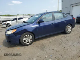 2009 Hyundai Elantra GLS z VIN KMHDU46D69U760247, wystawiony jako Copart lot #59694895 z przebiegiem 215 328 mil mil oraz Szkoda całkowita • Salvage title. Historia ofert i sprzedaży dostępna na DreamBid. Obrazek 1.