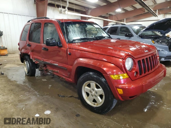 2007 Jeep Liberty Sport z VIN 1J4GL48KX7W705456, wystawiony jako Copart lot #53720655 z przebiegiem 218 385 mil mil oraz Tytuł czysty. Historia ofert i sprzedaży dostępna na DreamBid. Obrazek 4.