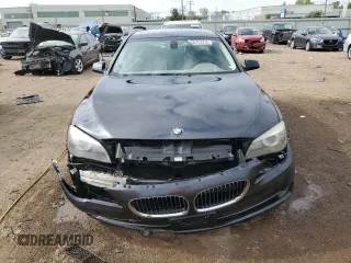 2010 BMW 7 Series 750Li xDrive with VIN WBAKC8C58ACY68671, listed as a Copart auction lot 56703235 with 122,083 mi miles and Salvage title. Bid and sale history available at DreamBid. Image 5.