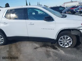 2021 Chevrolet Traverse LS with VIN 1GNERFKW5MJ249062, listed as a IAAI auction lot 40802547 with 50,235 mi miles. Bid and sale history available at carsss.com. Image 13.