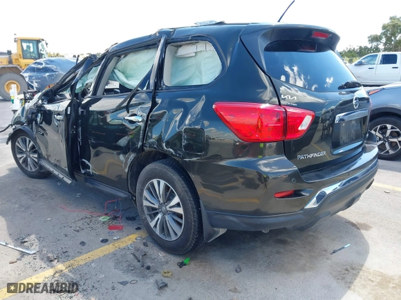 2017 Nissan Pathfinder SV with VIN 5N1DR2MN1HC688055, listed as a IAAI auction lot 40327852 with 118,701 mi miles. Bid and sale history available at carsss.com. Image 3.