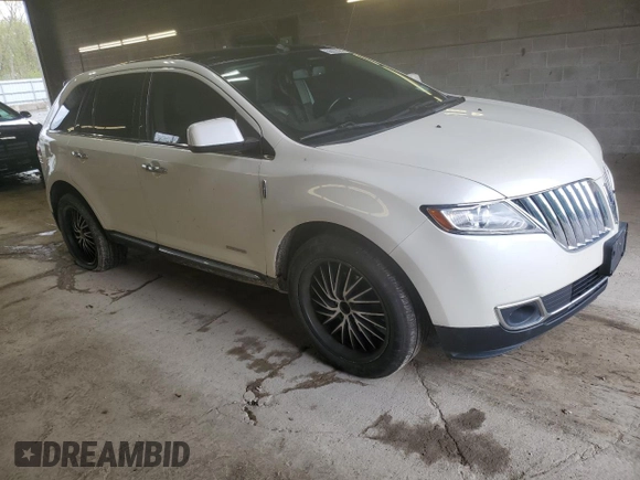 2011 Lincoln MKX with VIN 2LMDJ8JK6BBJ09965, listed as a Copart auction lot 56022025 with 161,183 mi miles and Clean Title. Bid and sale history available at DreamBid. Image 4.