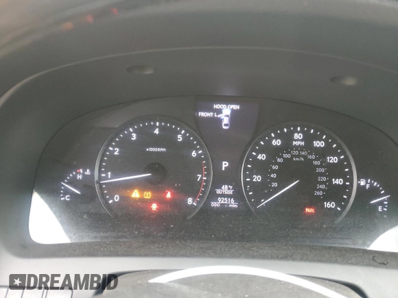 2013 Lexus LS 460 с VIN JTHBL5EF0D5123086, выставлен на аукционе Copart как лот 52176605 с пробегом 92 516 миль миль и Списание • Salvage title. История ставок и продаж доступна на DreamBid. Изображение 9.