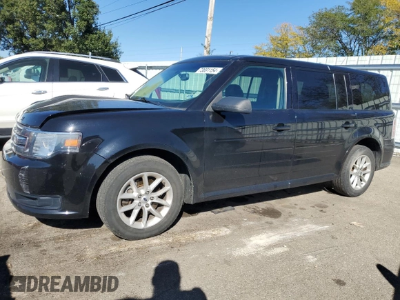 2016 Ford Flex SE with VIN 2FMGK5B81GBA12204, listed as a Copart auction lot 73691154 with 134,369 mi miles and Salvage Title. Bid and sale history available at carsss.com. Image 1.
