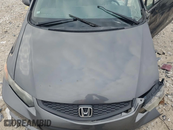 2012 Honda Civic Cpe LX with VIN 2HGFG3B58CH527382, listed as a Copart auction lot 51947645 with 0 mi miles and Clean Title. Bid and sale history available at carsss.com. Image 12.