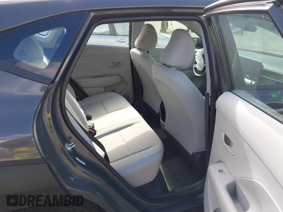 2025 Hyundai Kona SE with VIN KM8HA3AB3SU219821, listed as a IAAI auction lot 41165741 with 205 mi miles. Bid and sale history available at carsss.com. Image 8.