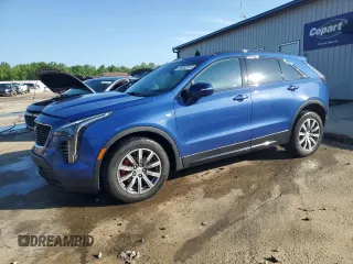 2021 Cadillac XT4 AWD Sport with VIN 1GYFZFR45MF080613, listed as a Copart auction lot 55852615 with 33,904 mi miles and Salvage title. Bid and sale history available at DreamBid. Image 1.