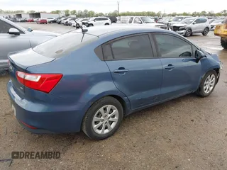 2016 Kia Rio LX with VIN KNADM4A38G6688646, listed as a IAAI auction lot 41904765 with 99,780 mi miles and . Bid and sale history available at DreamBid. Image 4.