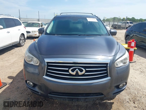 2014 Infiniti QX60 with VIN 5N1AL0MM7EC521873, listed as a IAAI auction lot 42084156 with 176,980 mi miles. Bid and sale history available at carsss.com. Image 12.