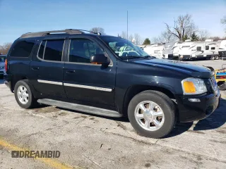 2005 GMC Envoy XL SLT with VIN 1GKET16S756158873, listed as a Copart auction lot 81775964 with 150,313 mi miles and Salvage Title. Bid and sale history available at carsss.com. Image 4.