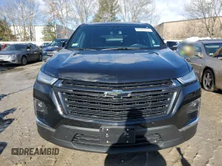 2022 Chevrolet Traverse LT Cloth with VIN 1GNEVGKW1NJ137331, listed as a Copart auction lot 46628215 with 28,137 mi miles and Salvage Title. Bid and sale history available at carsss.com. Image 5.
