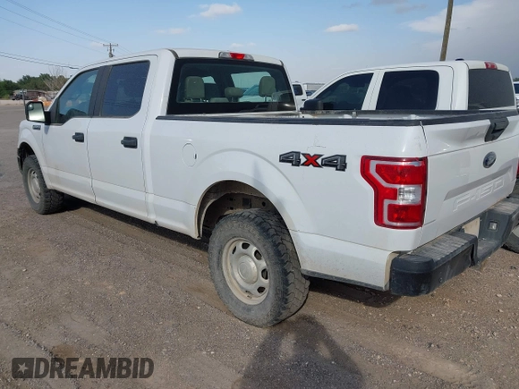 2019 Ford F-150 XL with VIN 1FTFW1E50KKC29711, listed as a IAAI auction lot 42086650 with 171,900 mi miles. Bid and sale history available at carsss.com. Image 3.