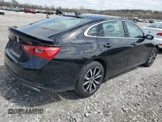 2023 Chevrolet Malibu RS with VIN 1G1ZG5ST2PF158394, listed as a Copart auction lot 50520305 with 14,619 mi miles and Salvage Title. Bid and sale history available at DreamBid. Image 3.