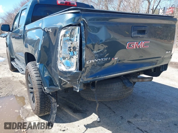 2019 GMC Canyon 4WD SLE with VIN 1GTG6CEN6K1345758, listed as a IAAI auction lot 41836882 with 36,641 mi miles. Bid and sale history available at carsss.com. Image 6.
