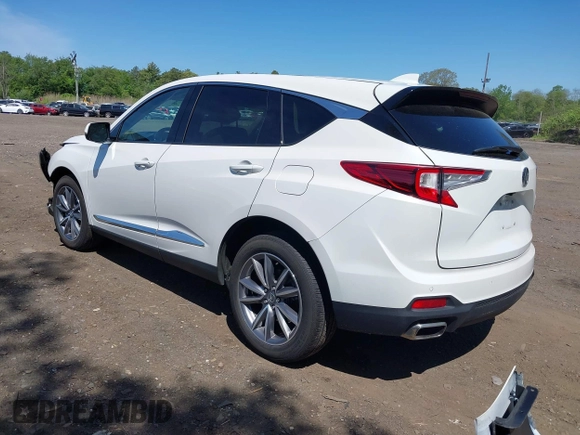 2024 Acura RDX Technology with VIN 5J8TC2H57RL017388, listed as a IAAI auction lot 42236007 with 14,261 mi miles and . Bid and sale history available at DreamBid. Image 3.
