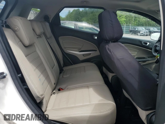 2018 Ford EcoSport Titanium z VIN MAJ6P1WL0JC205255, wystawiony jako Copart lot #57236765 z przebiegiem 53 808 mil mil oraz Szkoda całkowita • Salvage title. Historia ofert i sprzedaży dostępna na DreamBid. Obrazek 11.