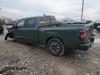 2023 Nissan Frontier SV with VIN 1N6ED1FK1PN621976, listed as a Copart auction lot 86548544 with 52,417 mi miles and Clean Title. Bid and sale history available at carsss.com. Image 2.