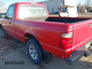 2001 Ford Ranger XL with VIN 1FTYR10C21TA03524, listed as a IAAI auction lot 41673490 with 59,522 mi miles. Bid and sale history available at carsss.com. Image 6.
