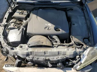 2012 Lexus IS 250 with VIN JTHBF5C2XC5172219, listed as a Copart auction lot 52424535 with 214,450 mi miles and Salvage title. Bid and sale history available at DreamBid. Image 11.