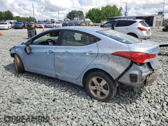 2011 Hyundai Elantra GLS z VIN KMHDH4AE2BU093672, wystawiony jako Copart lot #56977185 z przebiegiem 142 095 mil mil oraz Szkoda całkowita • Salvage title. Historia ofert i sprzedaży dostępna na DreamBid. Obrazek 2.