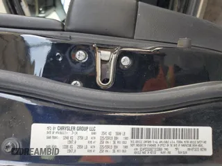 2014 Dodge Journey Crossroad with VIN 3C4PDDGG6ET315960, listed as a Copart auction lot 53576175 with 179,959 mi miles and Salvage title. Bid and sale history available at DreamBid. Image 13.