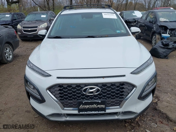 2021 Hyundai Kona Limited with VIN KM8K3CA56MU608725, listed as a IAAI auction lot 40941605 with 32,464 mi miles. Bid and sale history available at carsss.com. Image 12.