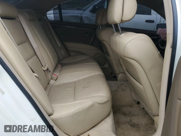 2005 Acura RL with VIN JH4KB16585C014180, listed as a Copart auction lot 53660715 with 0 mi miles and Salvage Title. Bid and sale history available at carsss.com. Image 10.