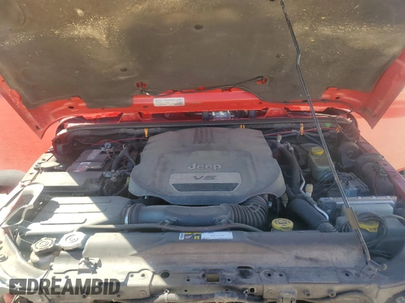 2016 Jeep Wrangler Unlimited Rubicon with VIN 1C4BJWFGXGL183011, listed as a Copart auction lot 42310535 with 165,227 mi miles and Salvage title. Bid and sale history available at DreamBid. Image 13.