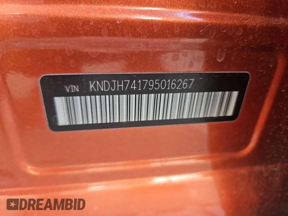 2009 Kia Borrego EX with VIN KNDJH741795016267, listed as a Copart auction lot 82262824 with 208,940 mi miles and Clean Title. Bid and sale history available at DreamBid. Image 10.