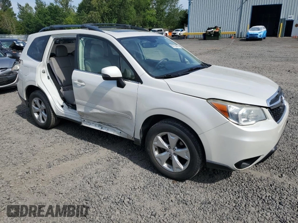 2014 Subaru Forester Touring с VIN JF2SJAPC5EH497987, выставлен на аукционе Copart как лот 60756495 с пробегом 66 060 миль миль и Списание • Salvage title. История ставок и продаж доступна на DreamBid. Изображение 4.