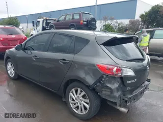 2012 Mazda Mazda3 i Touring with VIN JM1BL1L82C1587372, listed as a IAAI auction lot 41806633 with 145,073 mi miles. Bid and sale history available at carsss.com. Image 3.