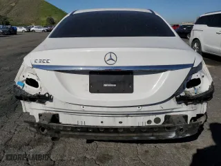 2015 Mercedes-Benz C-Class C 300 with VIN 55SWF4JBXFU054835, listed as a Copart auction lot 52032855 with 71,921 mi miles and Salvage Title. Bid and sale history available at carsss.com. Image 6.