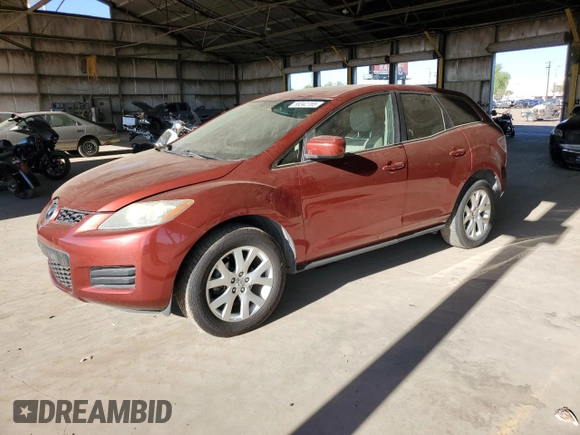2008 Mazda CX-7 Sport z VIN JM3ER293980200110, wystawiony jako Copart lot #58342765 z przebiegiem 112 118 mil mil oraz Czysty tytuł • Clean title. Historia ofert i sprzedaży dostępna na DreamBid. Obrazek 1.