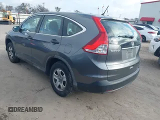 2013 Honda CR-V LX with VIN 3CZRM3H38DG708259, listed as a IAAI auction lot 41654647 with 141,855 mi miles. Bid and sale history available at carsss.com. Image 3.