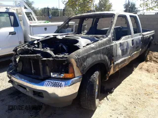 2001 Ford F-350 XL with VIN 1FTSW30F41ED70935, listed as a Copart auction lot 77158664 with Not Provided miles and Non Repairable. Bid and sale history available at DreamBid. Image 1.