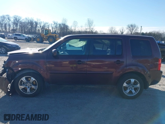 2013 Honda Pilot EX-L with VIN 5FNYF4H50DB030373, listed as a IAAI auction lot 41719230 with 1 mi miles. Bid and sale history available at carsss.com. Image 13.