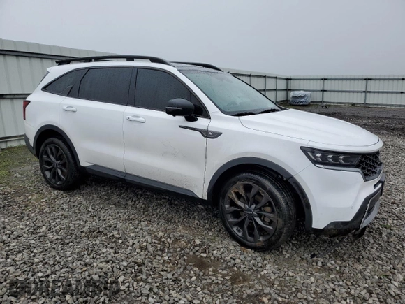 2022 Kia Sorento X-Line SX Prestige with VIN 5XYRKDLF2NG081335, listed as a Copart auction lot 51794435 with 59,969 mi miles and Salvage title. Bid and sale history available at DreamBid. Image 4.