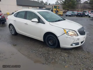 2013 Buick Verano Leather Group with VIN 1G4PS5SK5D4206400, listed as a IAAI auction lot 41986347 with 99,045 mi miles. Bid and sale history available at carsss.com. Image 1.
